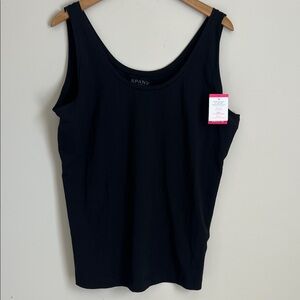 New SPANX Tank Top Cotton Comfort Womens 3X Sculpt Shape Support